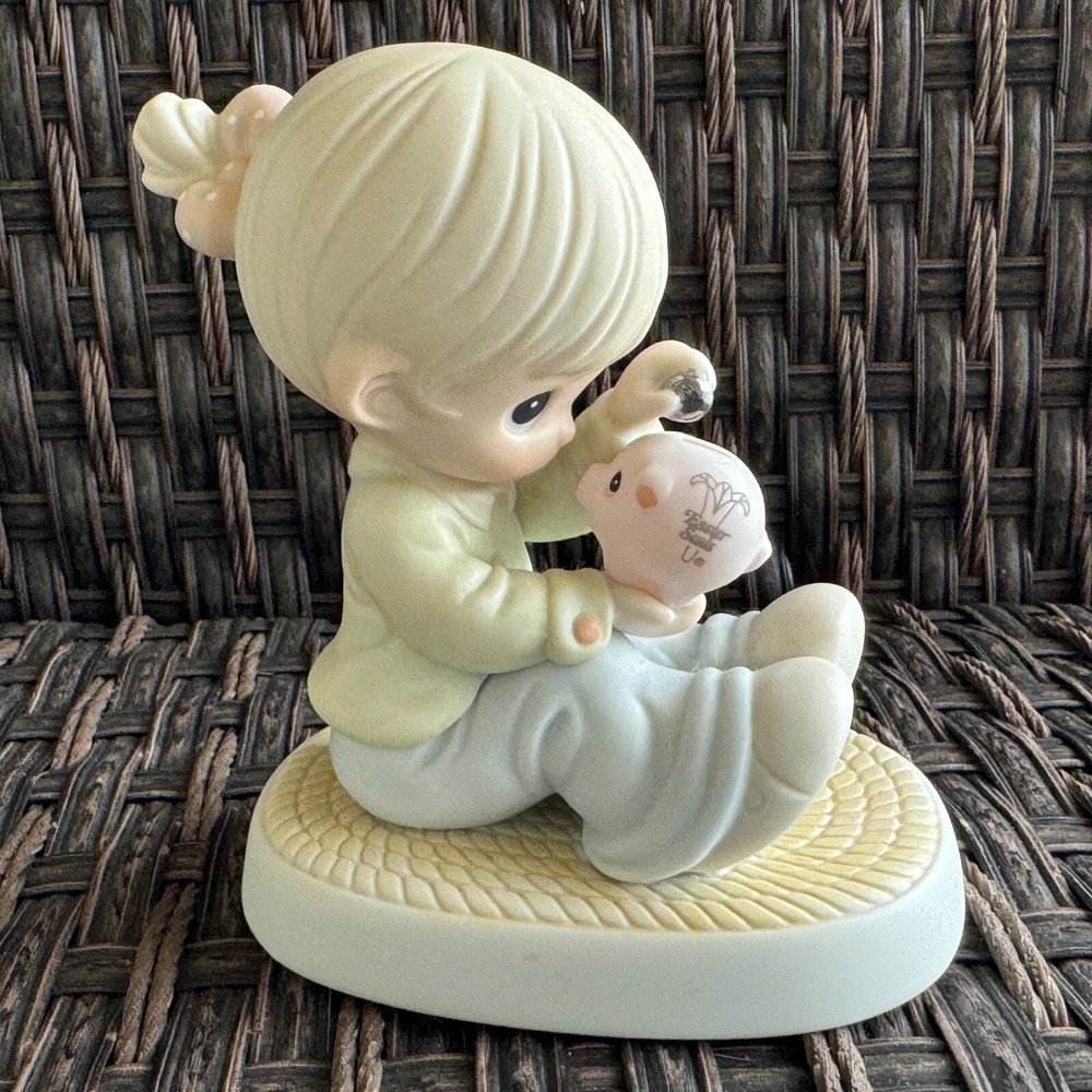 Precious Moments "You Can Always Count On Me" '95 #526827 Easter Seal Piggy Bank